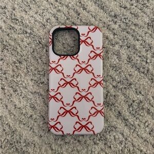 Red Bow iPhone 15 Pro Max Case